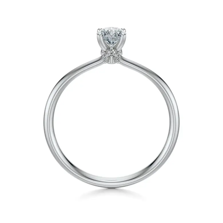 Pierścionek białe złoto z diamentami AJPZ_065